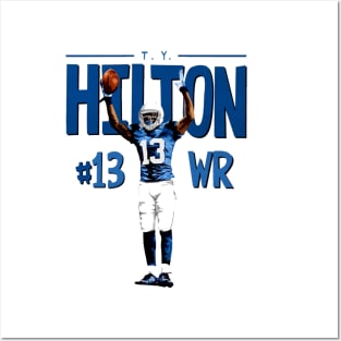 T.Y. Hilton Indianapolis Position Posters and Art